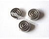 Tibet style snail disc 13x4mm, 1 pcs.